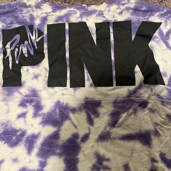 PINK Victoria’s Secret White and Purple Tie-Dye in Women’s Size S|P - Picture 7 of 16